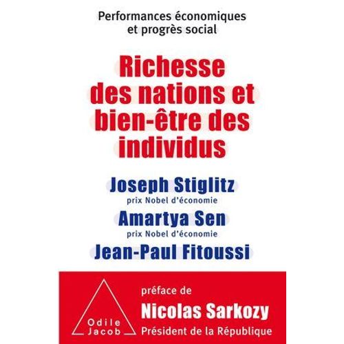 Richesse Des Nations Et Bien-tre Des Individus.  