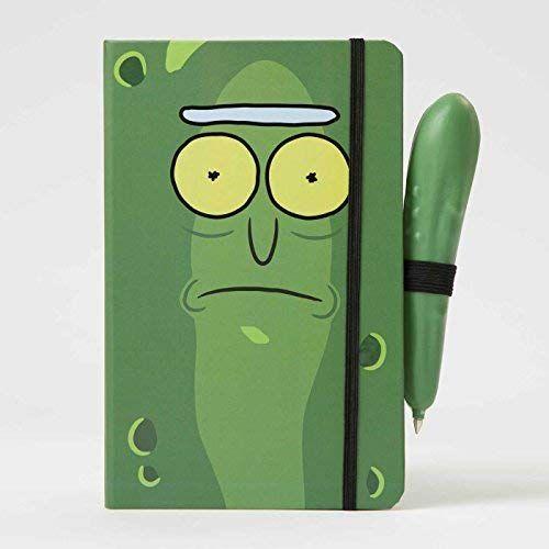 Rick And Morty: Pickle Rick Hardcover Ruled Journal With Pen   de insight editions 