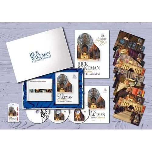 Rick Wakeman - At Lincoln Cathedral - Ltd Edition Box Set, 2cd+Dvd, Postcards, Numbered Certificate & Laminate [Compact Discs] Ltd Ed, With Dvd, Boxed Set, Postcard, Uk - Import - Rick Wakeman ?