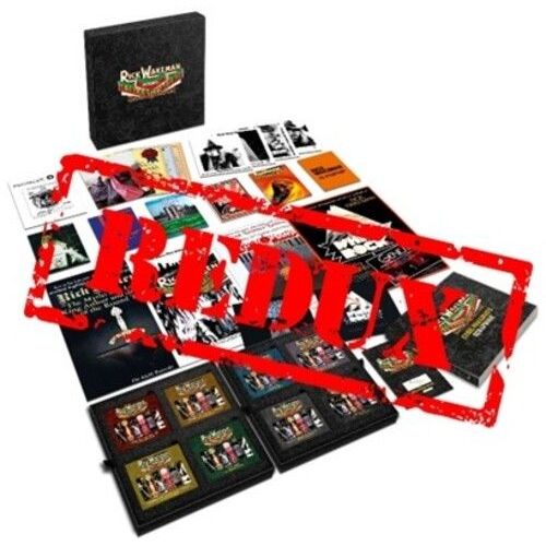 Rick Wakeman - The Prog Years Redux: 1973-1977 - 27cd + 5dvd Box Set [Compact Discs] Oversize Item Spilt, With Dvd, Boxed Set, With Book, Postcard, Poster, Uk - Import - Rick Wakeman ?