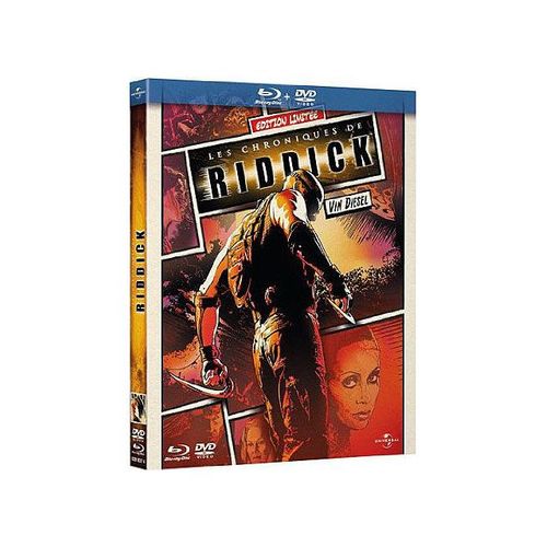 Les Chroniques De Riddick - dition Comic Book - Blu-Ray + Dvd de David Twohy