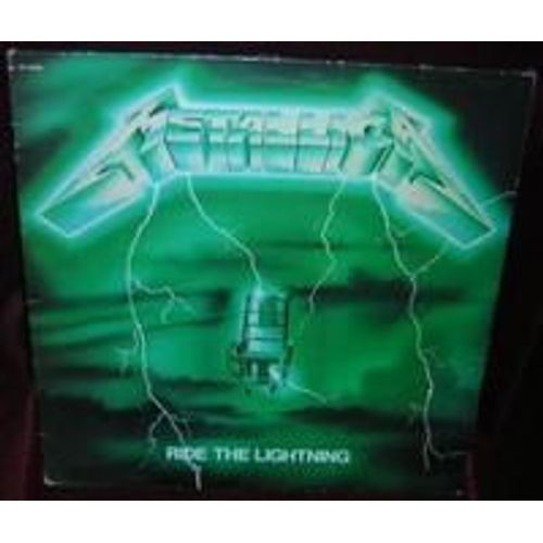 Ride the lightning (VERY RARE FRENCH GREEN COVER) Rakuten