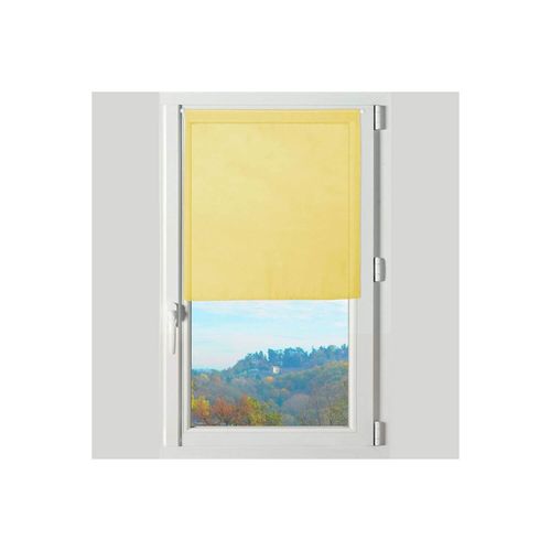Rideau Brise Bise - 70 X 200 Cm - Lisa - Diffrents Coloris - Jaune Jaune