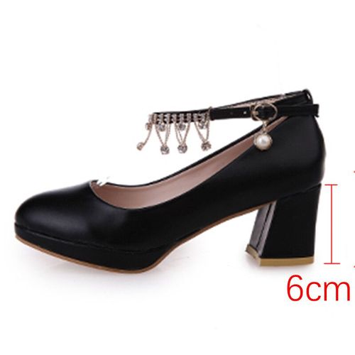 Rimocy-Escarpins  Lanires En Cristal Pour Femmes,Chaussures  Talons Super Hauts,Plate-Forme paisse,Chaussures  Talons Optiques,Fte De Mariage,Automne 2022 - 35