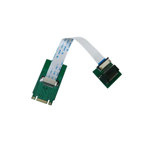 Riser M.2 souple pour SSD M2 de type SATA - Fourni avec 3 nappes adaptables