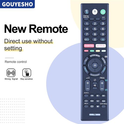 RMF-TX200P RMF-TX300A Pour SONY Bravia Tlvision KD-49X8000D KD-55X9300E KD-65X9300E KD-75X9400E Voix Bluetooth Tlcommande