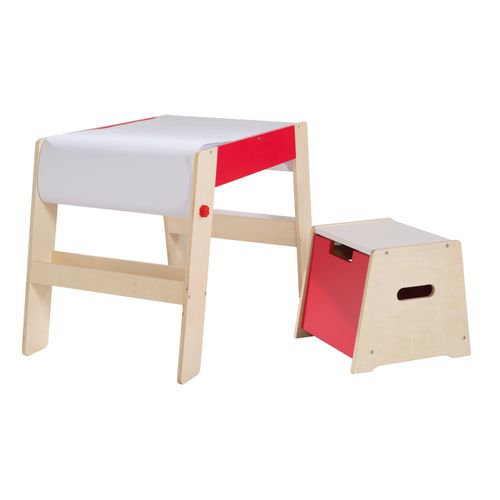 Roba Maltisch/Hocker-Kombination Inkl. Papierrolle