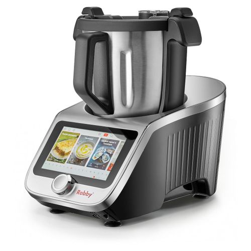Robby - Robot cuiseur multifonctions connect avec bol xl, balance intgre et grand cran tactile robicook xl