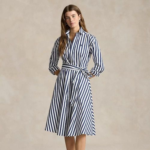 Robe-Chemise Ceinture En Coton Ray
