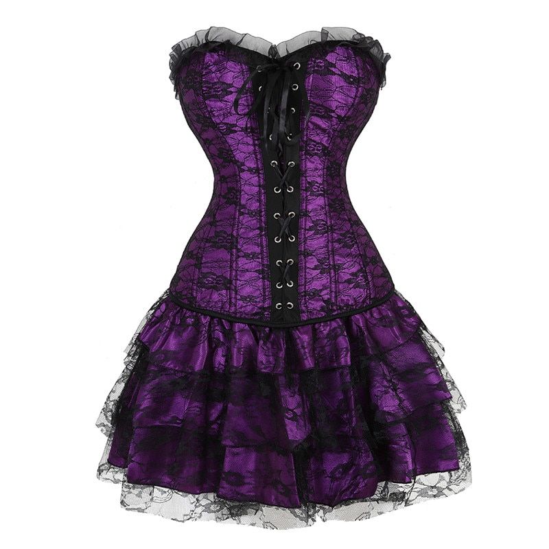 Corset Femme Gothique