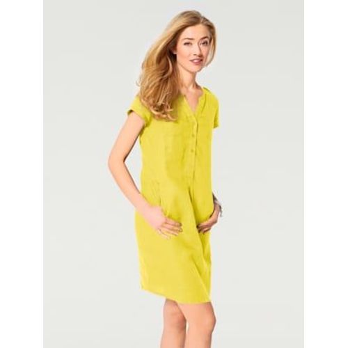 Robe D't Pur Lin - Linea Tesini - Jaune