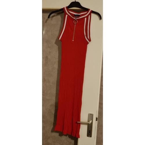 Robe Moulante Rouge Ctel Jennyfer Taille 38