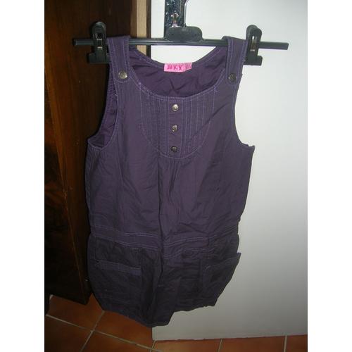 Robe Nky Coton 10 Ans Violet 