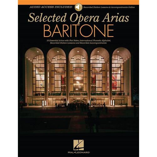 Robert L. Larsen : Selected Opera Arias - Recueil Avec Support(S) En Ligne Baritone Voice Hl50600348 9781495030949