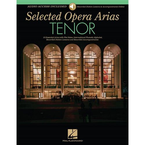 Robert L. Larsen : Selected Opera Arias - Recueil Avec Support(S) En Ligne Tenor Voice Hl50600347 9781495030932