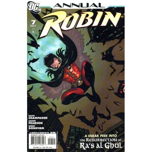 Robin Annual 7 ( Jason Pearson, Double V.O. 2007 ) ** Damian **   de Keith Champagne  Format Broch 