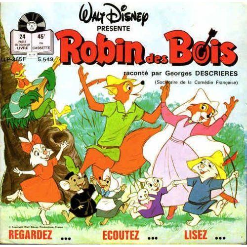 Robin Des Bois Par Walt Disney Racont Par Georges Descrieres - Georges, Descrieres
