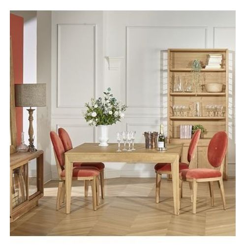 Robin Des Bois - Taylor - Table   Manger CarrE En Chne, 8 Couverts  - Naturel