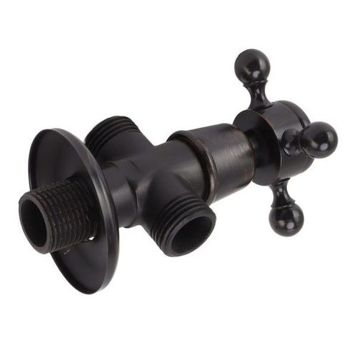 Robinet d'arrt d'angle en cuivre pour toilettes - Robinet d'angle durable