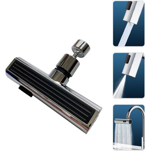 Robinet De Cuisine Cascade, Robinet Cascade,Pivotant  360  Robinet Cascade Pour Lavabo, Buse De Pulvrisation 3 Fonctions, Robinet De Cuisine Haute Pression Pour vier De Cuisine