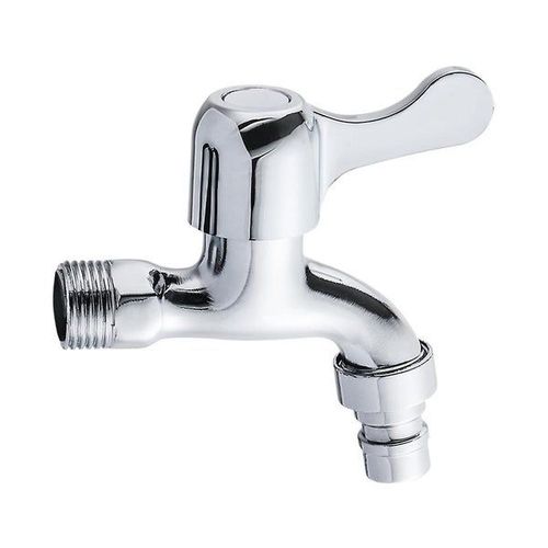 Robinet De Machine  Laver En Alliage De Zinc Durable Avec Composants En Cuivre Massif, Compatibilit Universelle, Couleur Argent, Installation Facile