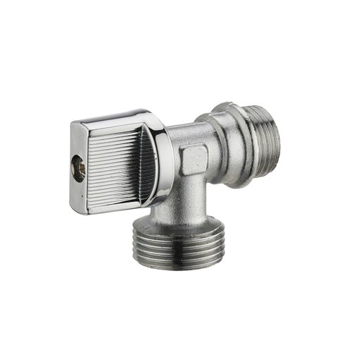 Robinet De Machine  Laver querre 1/4 Tour Mle M1/2' (15x21) Sortie Mle M3/4' (20x27) Noyon & Thiebault - 802-1520c1