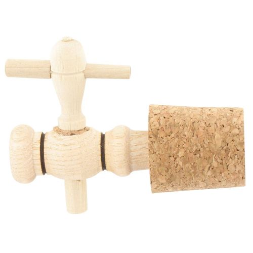 Robinet Pour Vinaigrier Avec Bouchon Lige 3 Pouce