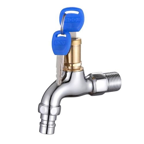 Robinet Verrouillable, Robinet D'extrieur Verrouillable, Robinet D'eau Verrouillable, Pour Utilisation Dans Les Jardins Et Les Potagers