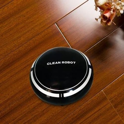 Robot Aspirateur Intelligent Rechargeable Auto-Induction Pour Sol Noir Noir YONIS