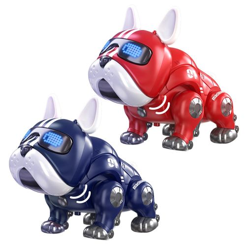 Robot Dansant Pour Animaux De Compagnie, Jouet lectronique Amusant, Rc, Cascadeur Pour Chien, Chiot Avec Lumires Led Intgres Et Musique, Cadeau D'anniversaire Pour Enfants