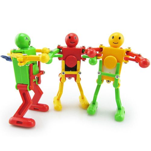 Robot De Danse  Remonter Mcanique, Jouet Puzzle Pour Le Dveloppement Des Bbs Et Des Enfants