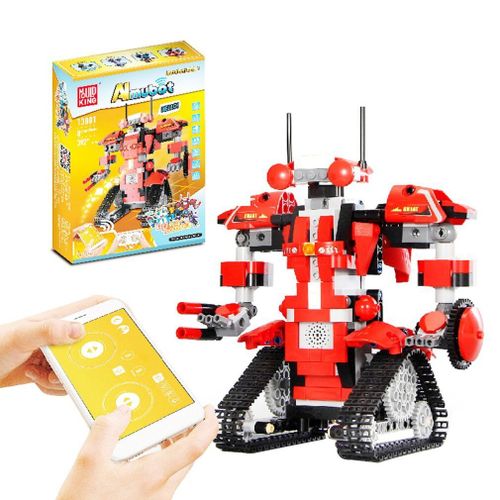 Robot De Programmation Pour Enfants, Jouets ducatifs, Assemblage De Blocs De Tlcommande, Cadeaux Pour Garons