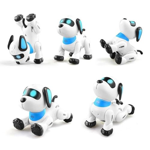 Robot lectronique pour animaux de compagnie, Jouet  commande vocale pour chien et chiot