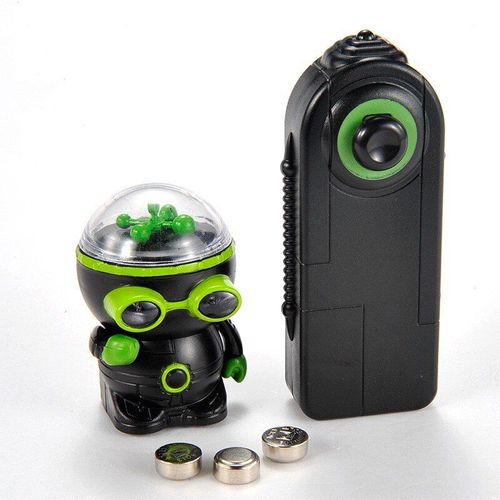 Robot lectronique Tlcommand  Infrarouge, Jouet Mcanique Ufo Flash Et Musique Alien