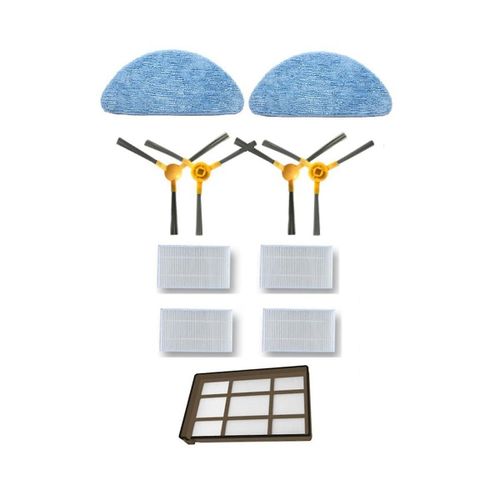 Robot Hepa Filter Roll Brush Mop Cloth For Abir X5,x6,x8 Robotic Vacuum Cleaner Spare Parts Accesso