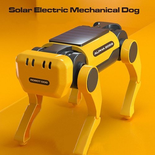 Robot Intelligent Bionique Quadrirotor Pour Chien, Jouet Mcanique  nergie Solaire, Assemblage ducatif, Puzzle Scientifique Et Technique