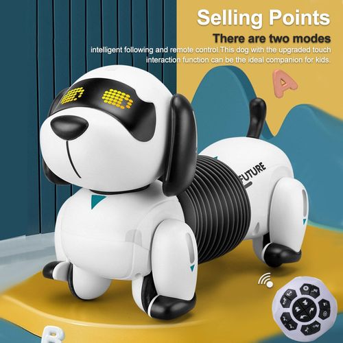 Robot K22 Rc, Jouets Pour Enfants, Chiens Rc, Cascadeur, Chiot lectronique, Programmable, Avec Son, Cadeau D'Anniversaire
