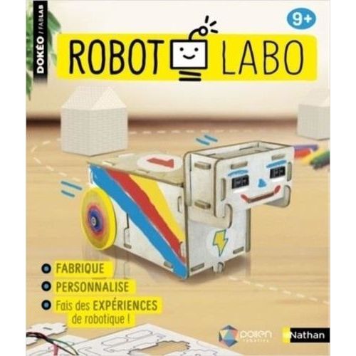 Coffret Robot Labo - Pour Apprendre Les Bases De La Robotique Sans Ordinateur    Format Bote 