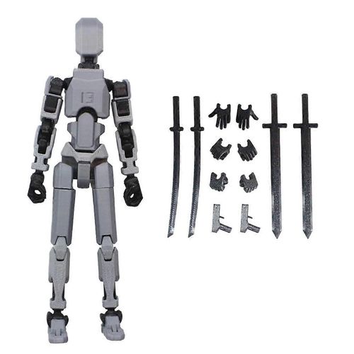 Robot mobile multi-articul Mannequin imprim en 3D jouetslucky PVC modle complet corps activit robot -D