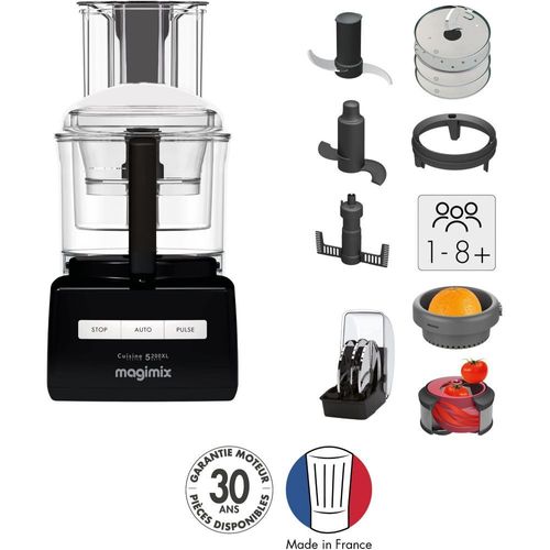 Robot multifonction Magimix CS 5200 XL Premium Noir