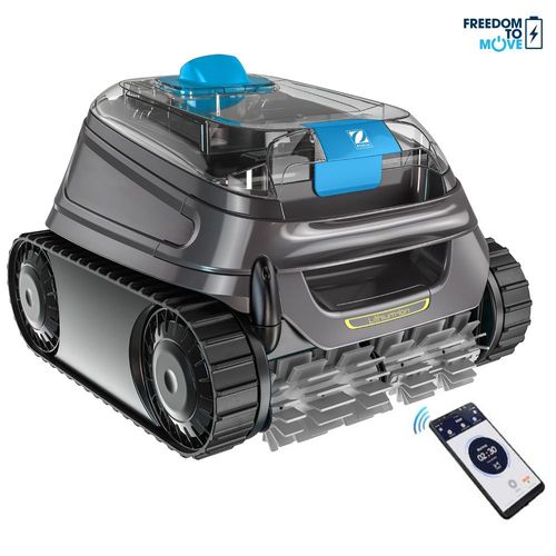 Zodiac Cnx Li 52 Iq Freedom - Robot De Piscine Sans Fil - Connexion Wifi Via Application Smartphone - Aspiration Cyclonique