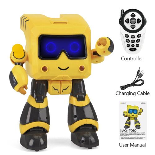 Robot Rc Intelligent, Mode Tactile, Puzzle, Jouet Pour Enfants, Machine De Chant Et De Danse, Programmation Intelligente