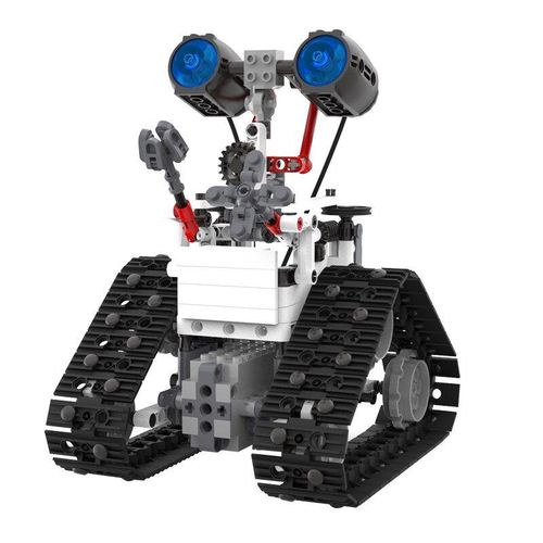 Robot Robot Blanc - Jouets De Course Pour Enfants, Programmation Technique De City App Rc Robot  Chenilles, Blocs De Construction De Voiture, Tlcommande lectrique