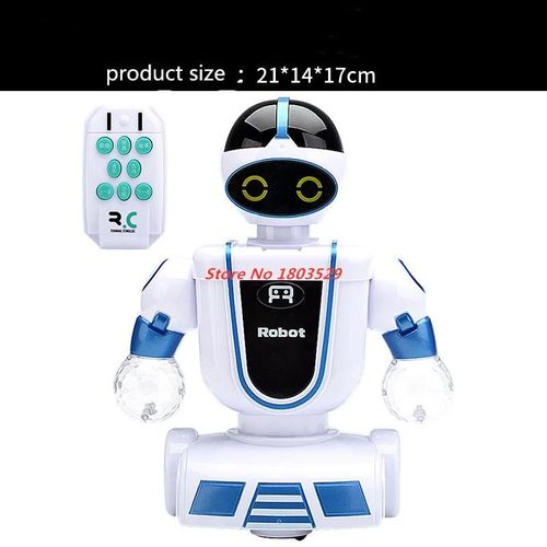 robot - Robot Intelligent RC chat, tlcommande  infrarouge avec clairage musical, voix tactile, animal de compagnie, danse blouissante, jouet chantant, cadeaux pour enfants, nouveau