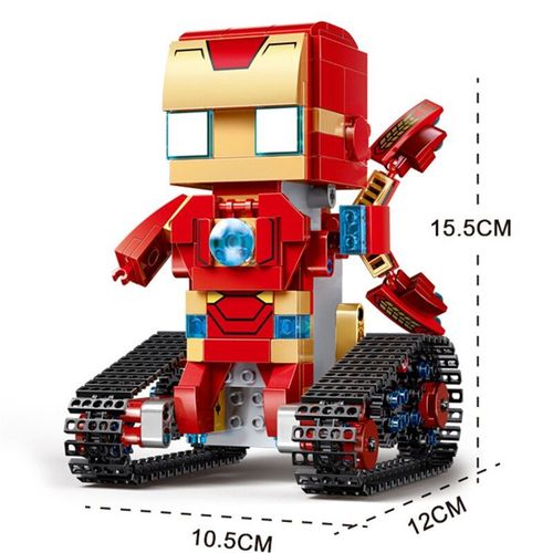 Robot Tlcommand  Monter Soi-Mme, Modle De Voiture, Jouets Pour Enfants, Briques, Blocs De Construction lectriques, Tlcommande Technique, Cadeaux Pour Garons