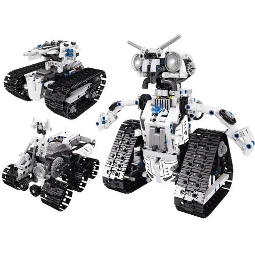 Robot tlcommand lectrique RC rservoir voiture RC blocs de construction  assembler, jouets de programmation, prsentation cadeau pour enfants
