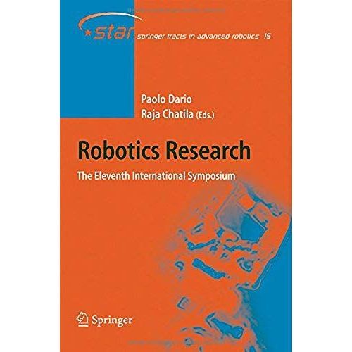 Robotics Research   de Paolo Dario  Format Reli 