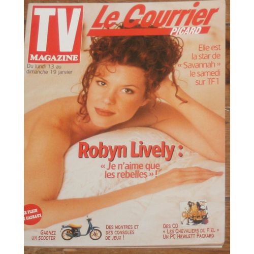Robyn Lively Savannah 1p/ Pierre Bachelet 1/4p/ Micheline Presle 1/3p/ Articles Photos Le Luron, Virginie Ledoyen , Elodie Bouchez, Benoit Magimel, Delphine Chaneac, Yasmine Bleeth, Pierre Richard, Judith Light, Julie Caignault 16165