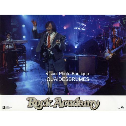 Rock Academy - The School Of Rock: Jeu De Photos D'exploitation Cinmatographiqueq - Format 21x27.5 Cm - De Richard Linklater Avec Jack Black, Mike White, Joan Cusack, Chris Stack, Lucas Babin - 2003