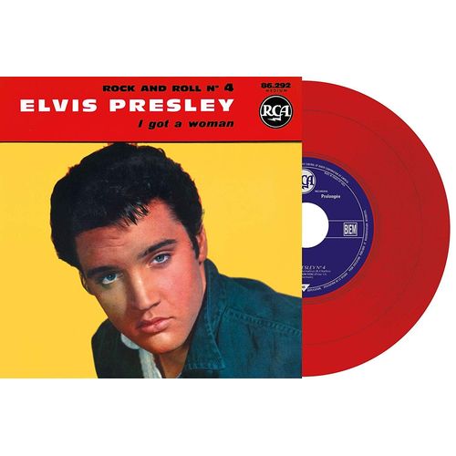 Rock And Roll N4-Seconde dition-Ep Rouge Elvis Presley - Elvis Presley